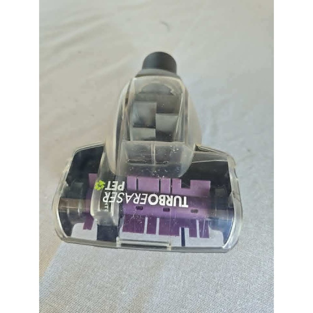 Bissell TurboEraser Pet Vacuum Attachment Tool Purple Brush Roll Clear Black